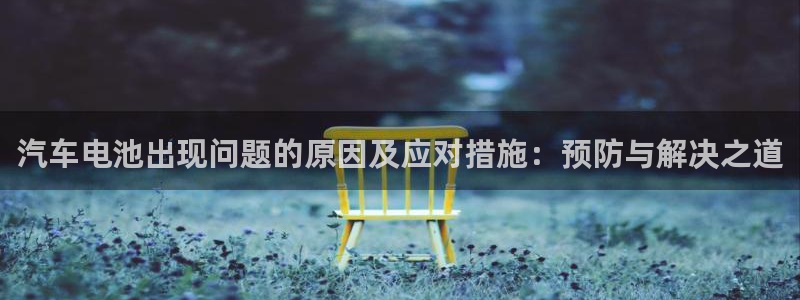 优发国际官网下载苹果版：汽车电池出现问题的原因及应对措施：预防与解决之道