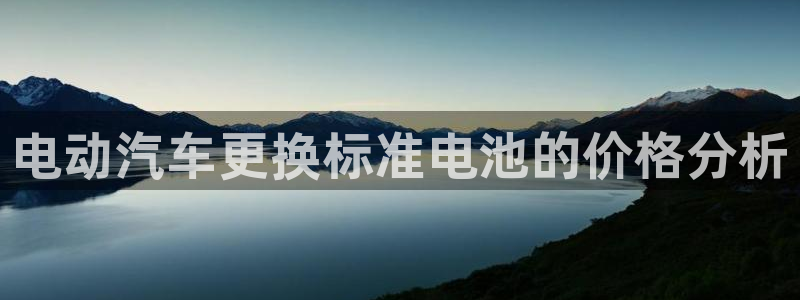 优发国际手机版官网：电动汽车更换标准电池的价格分析