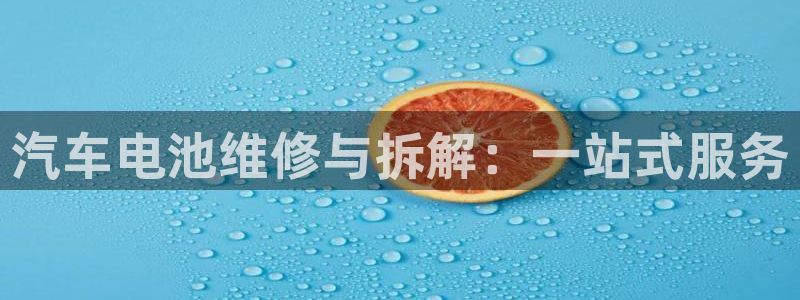 优发国际手机app下载安装官网：汽车电池维修与拆解：一站式服务