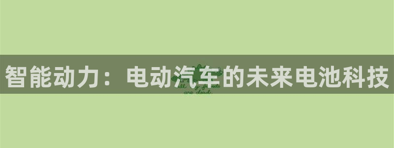 优发国际官网网站：智能动力：电动汽车的未来电池科技